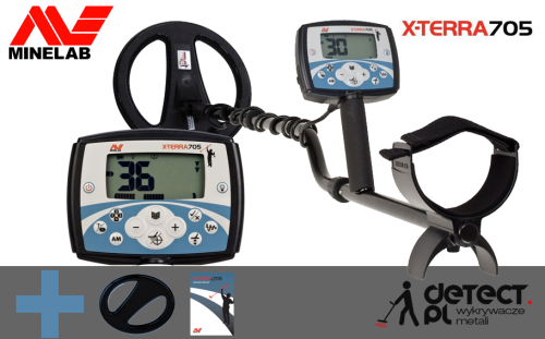 Minelab X-Terra 705 - zestaw