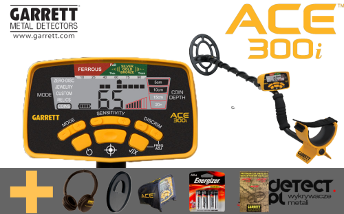 Garrett ACE 300i - zestaw