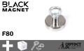 Magnes Neodymowy F80 - Magnes do poszukiwań 80 kg