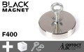 Magnes Neodymowy F400 - Magnes do poszukiwań 400 kg