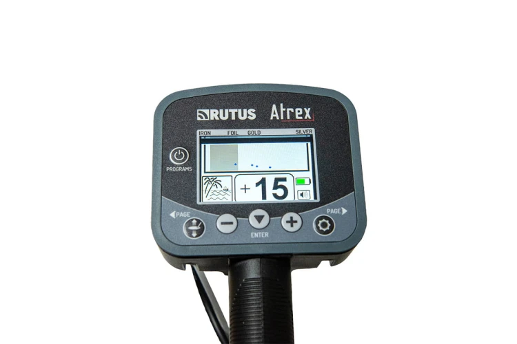 Rutus Atrex Standard 28 DD - wykrywacz panel