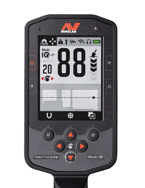 Minelab Manticore panel elektroniki