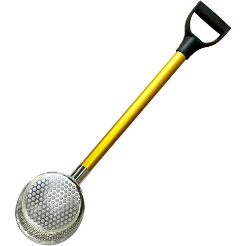 Sito Sand Scoop plażowe z trzonkiem 17 cm