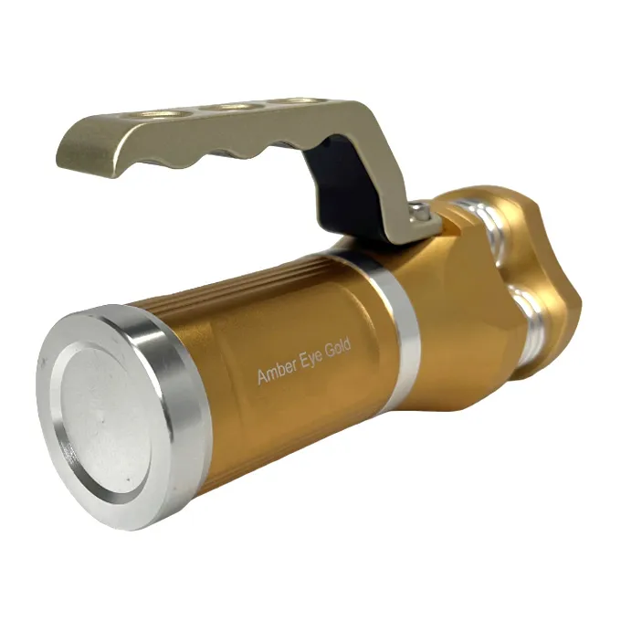 Latarka na bursztyn UV Amber Eye Gold