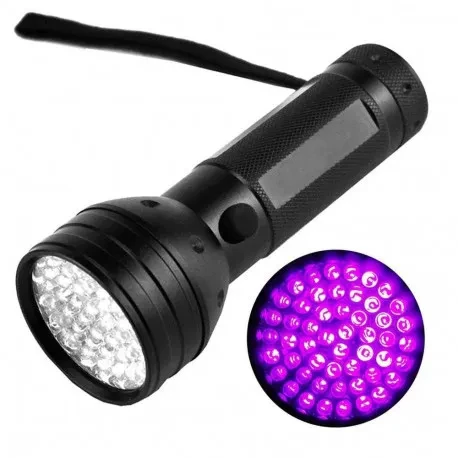 Latarka na bursztyn UV Amber Eye zestaw