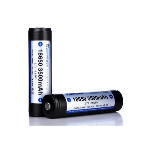 18650 KeepPower 3500mAh Protected Li-Ion  3,7V