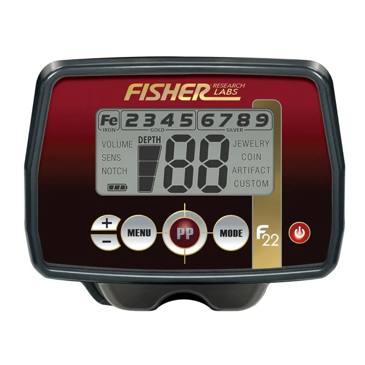 Fisher F22 9' wykrywacz metali