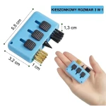 Kieszonkowa Szczoteczka 3 w 1