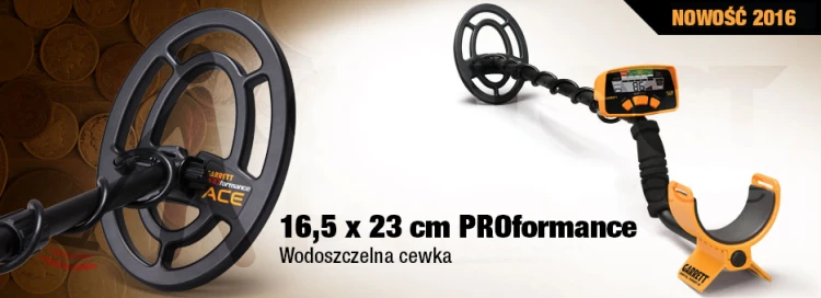 Garrett ACE 200i - cewka