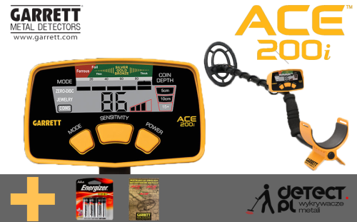 Garrett ACE 200i - zestaw