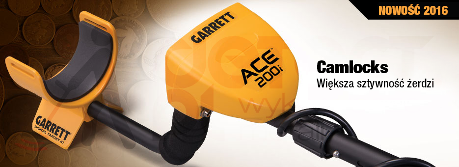 Garrett ACE 200i tuleje zaciskowe