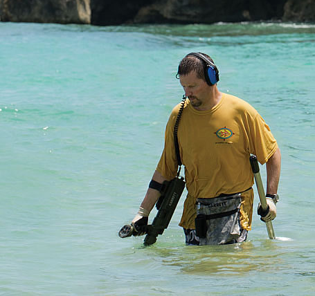 Garrett ATX - poszukiwania w wodzie