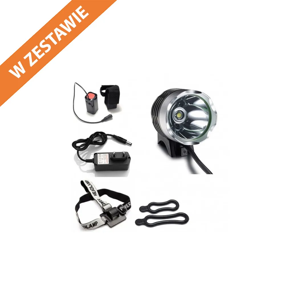 Latarka UV Amber Eye 15W zestaw