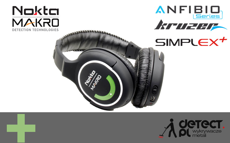 Słuchawki bezprzewodowe Nokta Makro